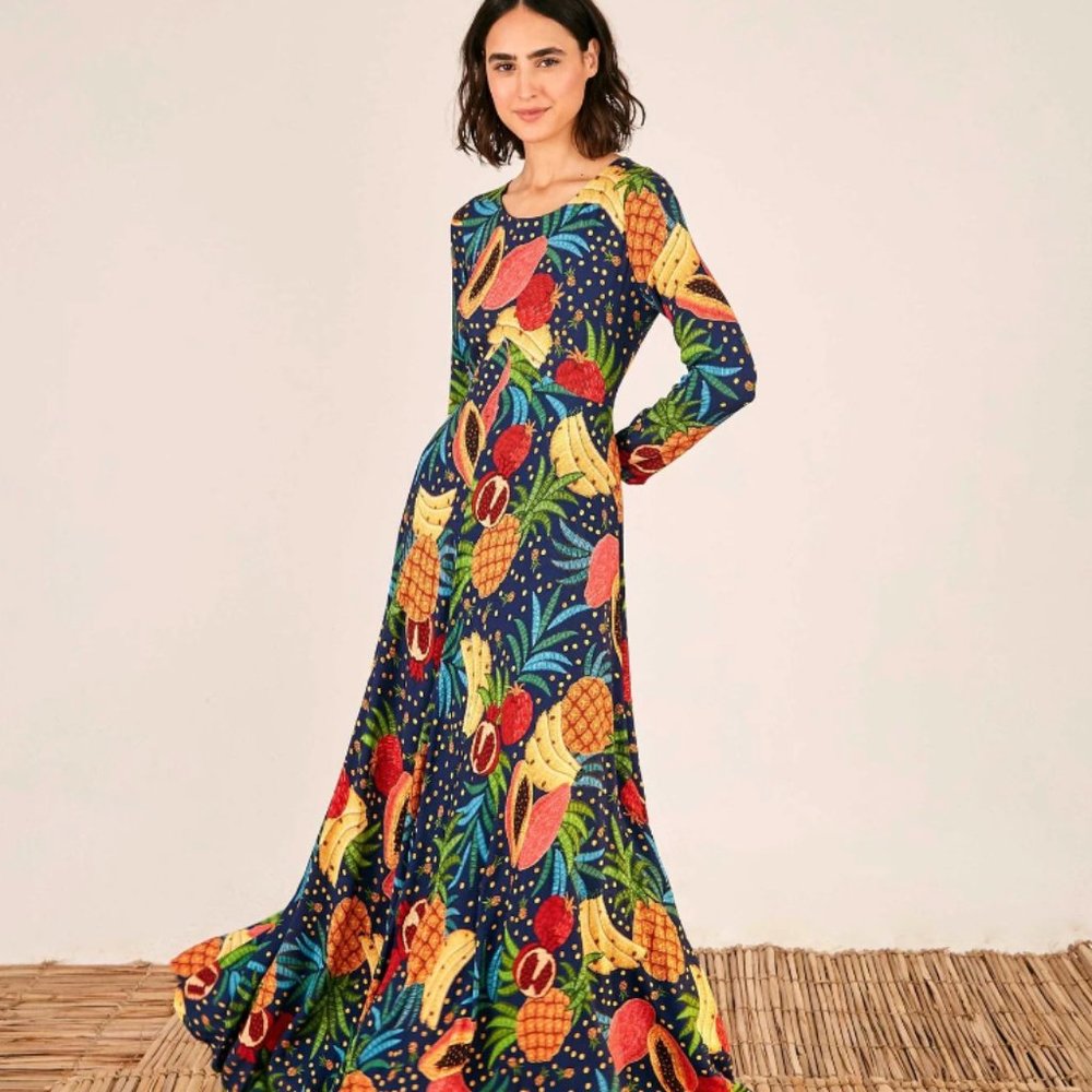 FARM Rio Fruit Forest Maxi Dress